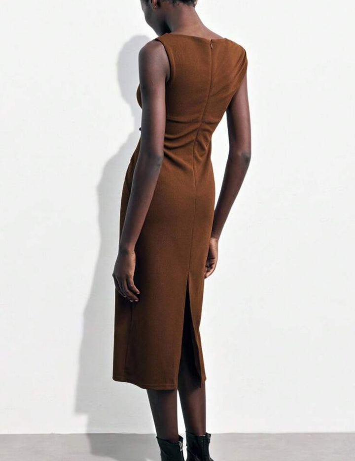 Rochie maxi Shein, maro