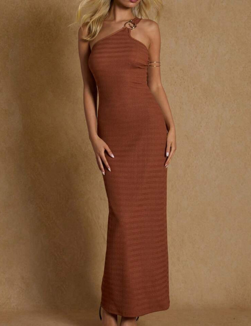 Rochie maxi Shein, maro