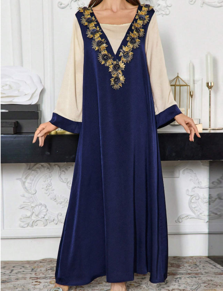 SHEIN maxi dress, mixed colors