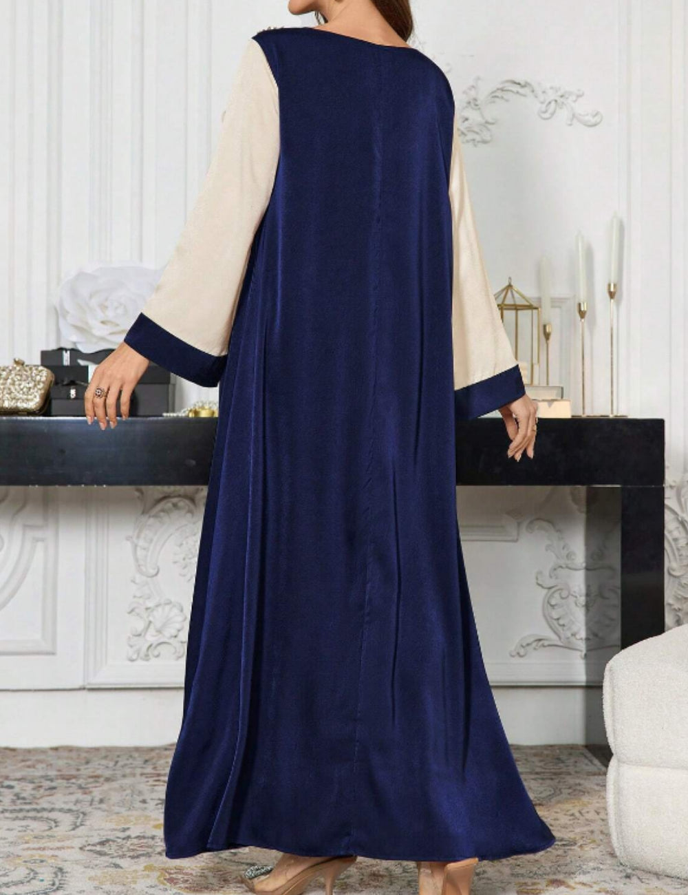 SHEIN maxi dress, mixed colors