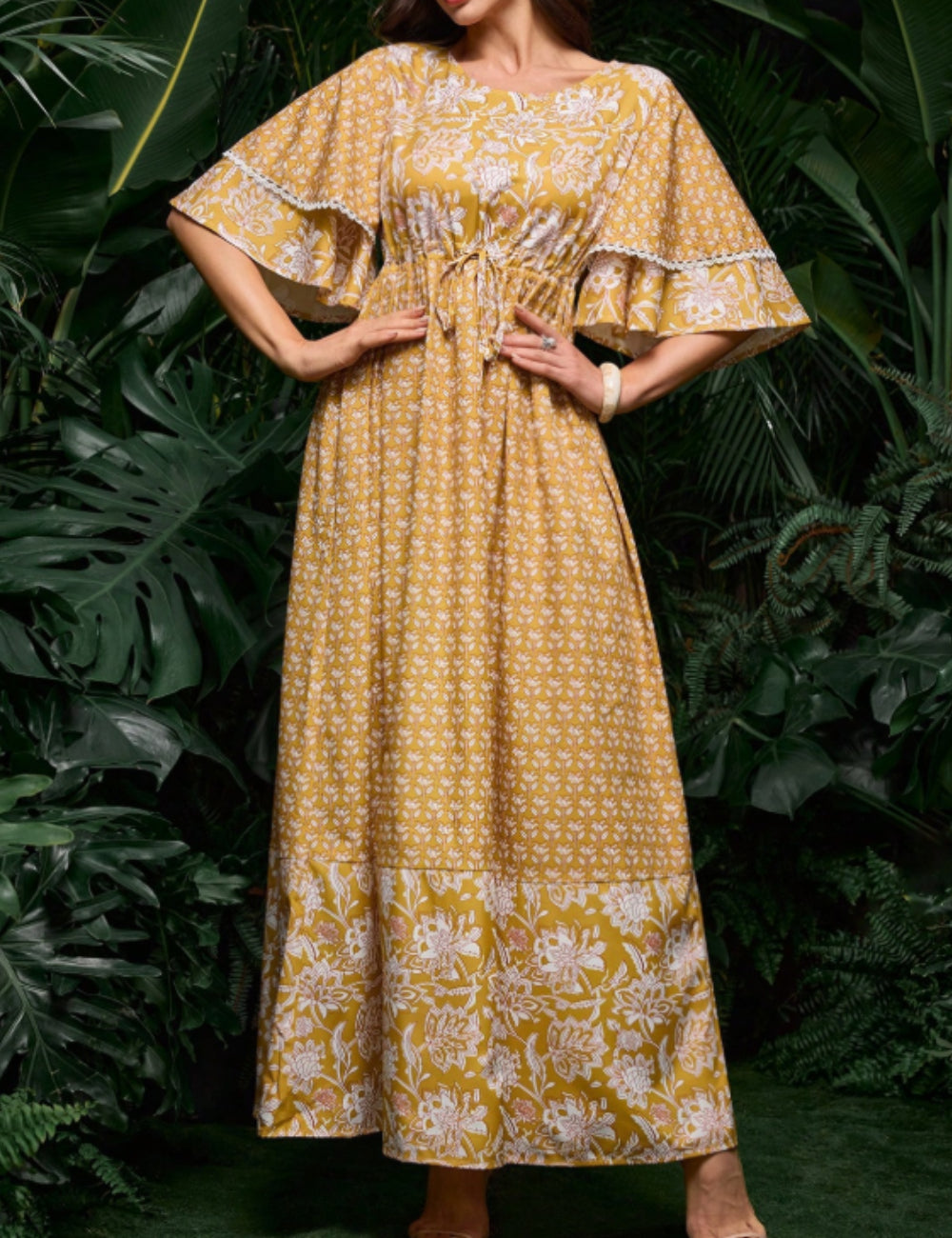 Shein Maxi Dress, Mixed Colors