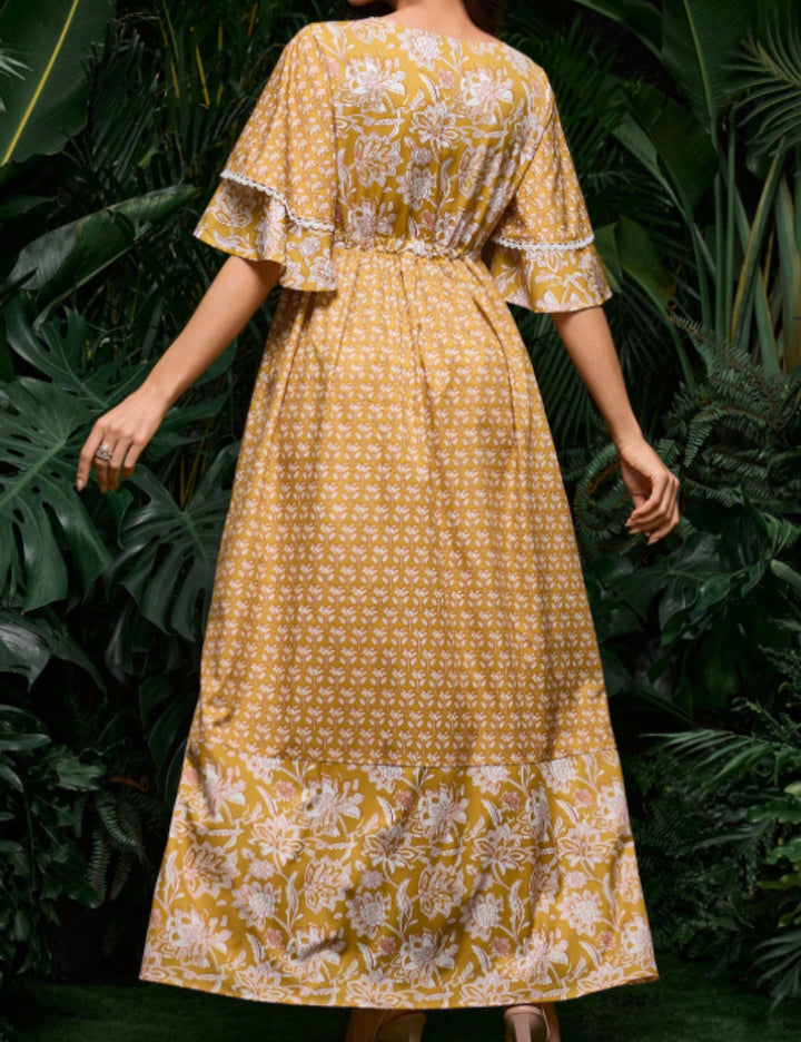Shein Maxi Dress, Mixed Colors