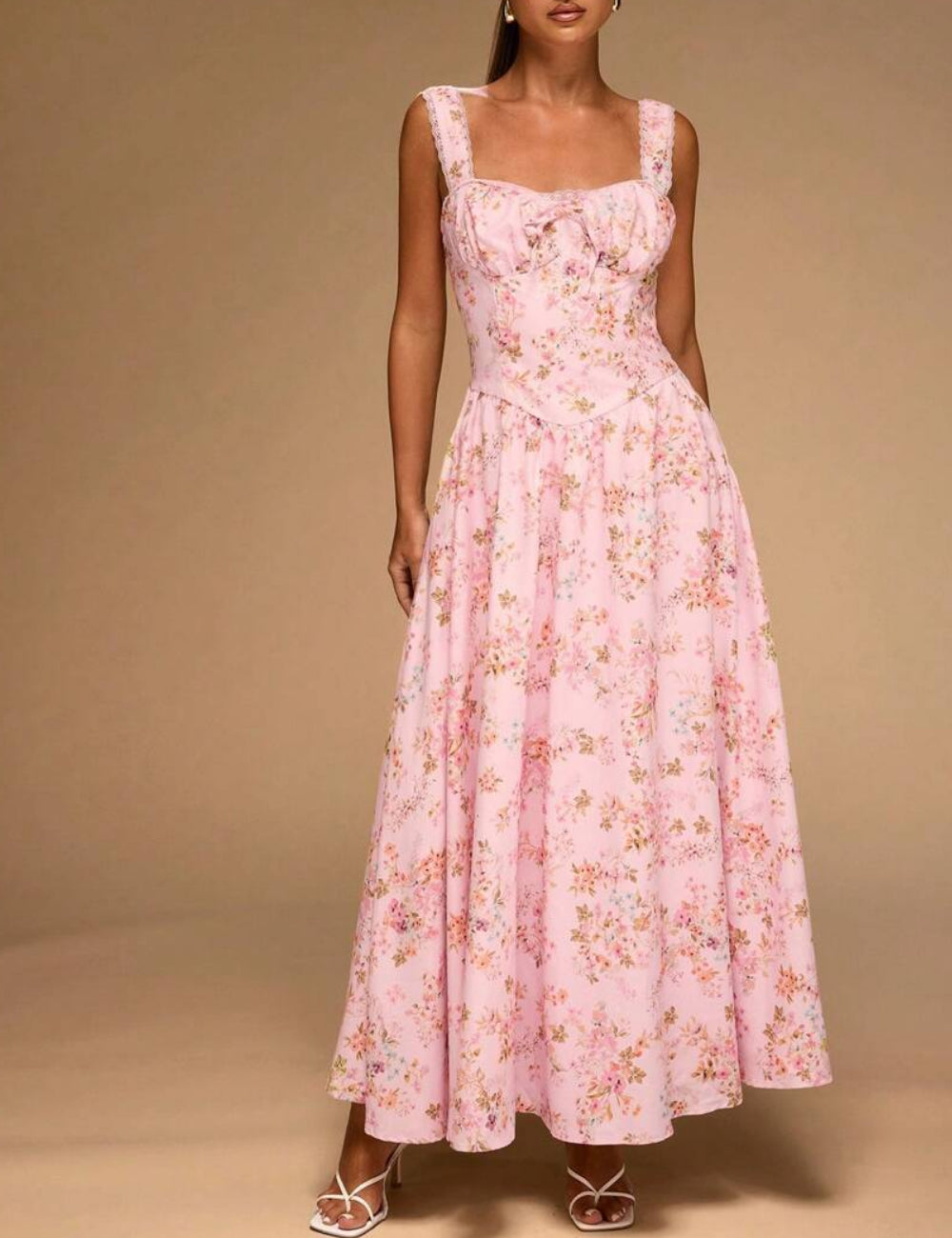 Shein maxi ruha, mix színek