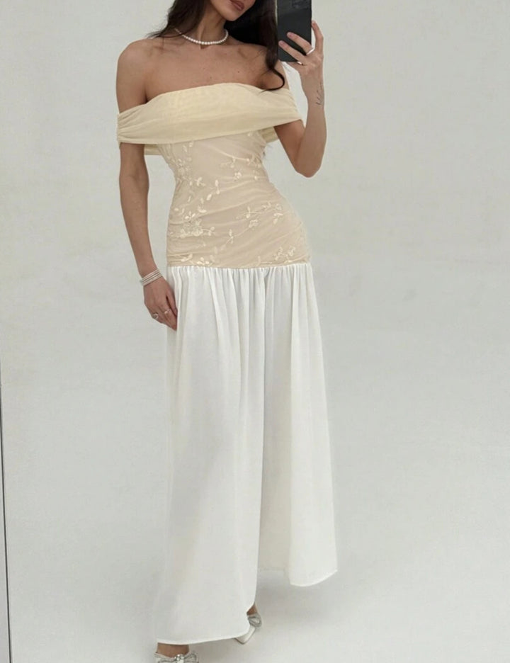 Shein maxi ruha, mix színek