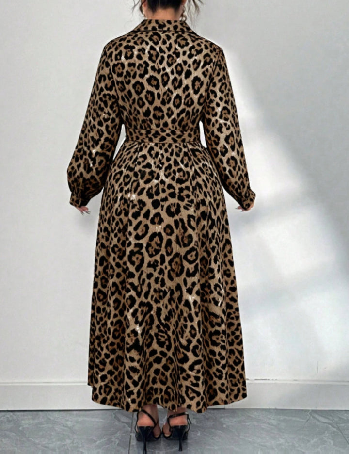 Rochie maxi Shein Curve+, mix culori