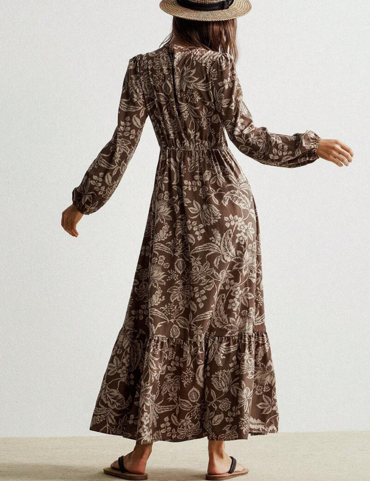 Shein Curve+ maxi ruha, vegyes színek