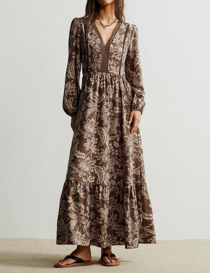 Shein Curve+ maxi ruha, vegyes színek