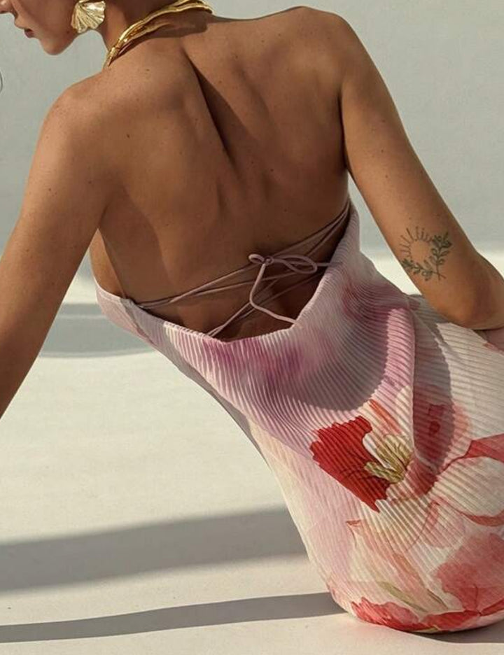 Rochie maxi SHEIN, mix culori