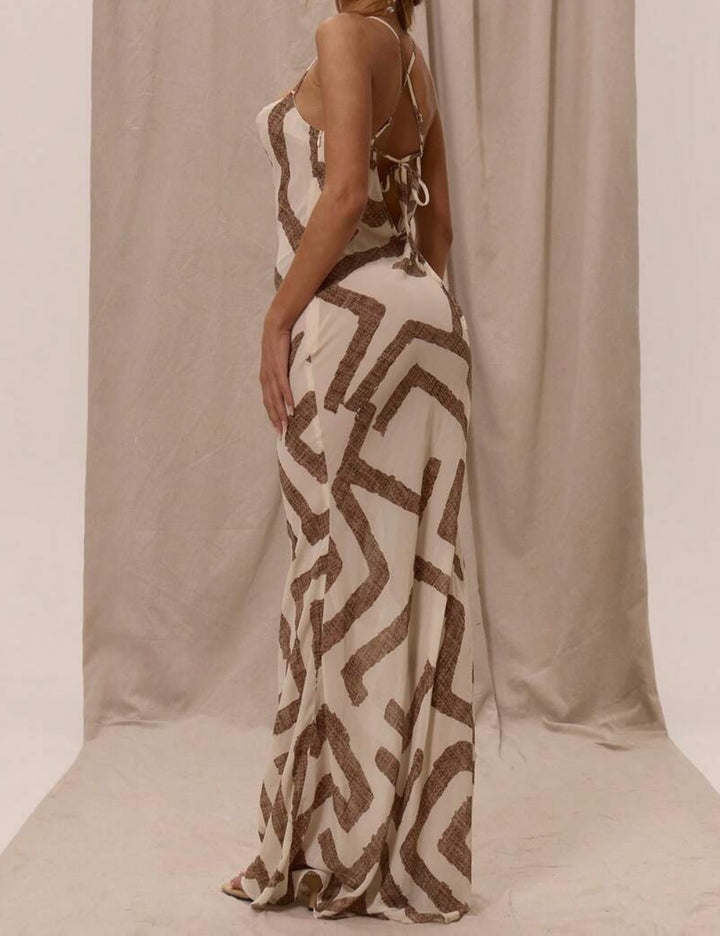 Rochie maxi Shein, mix culori