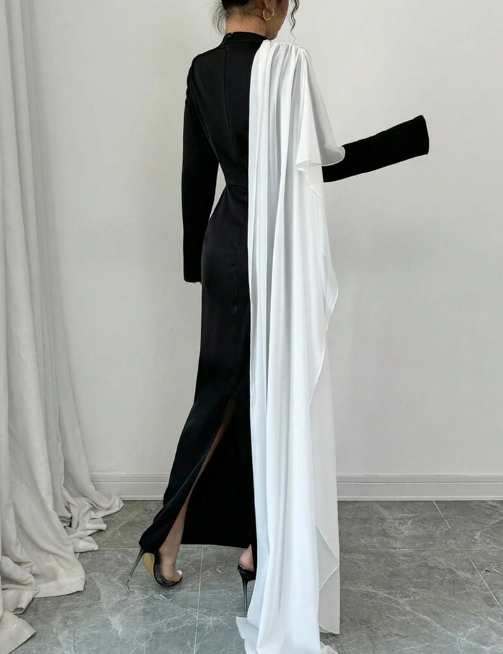 Rochie maxi Shein, mix culori