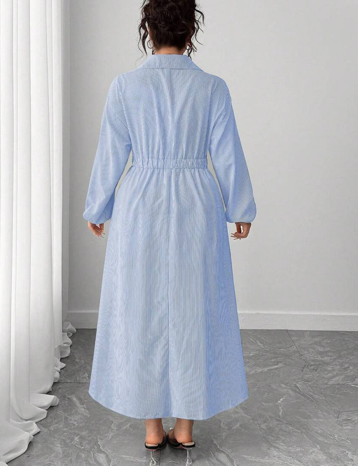 Shein Curve+ maxi ruha, vegyes színek