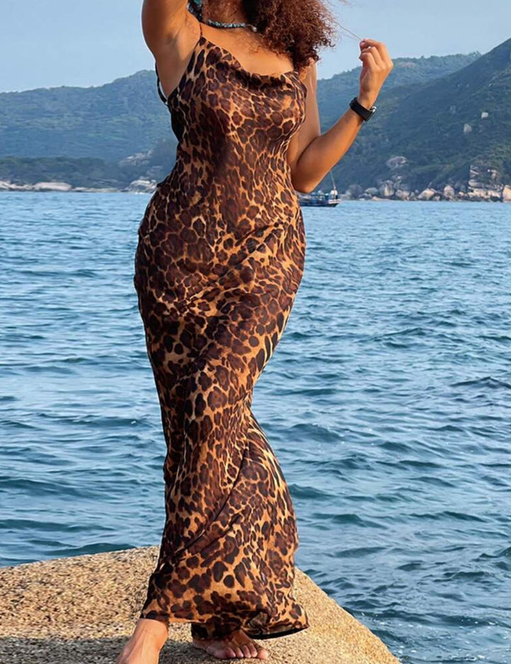 Rochie maxi Shein, mix culori