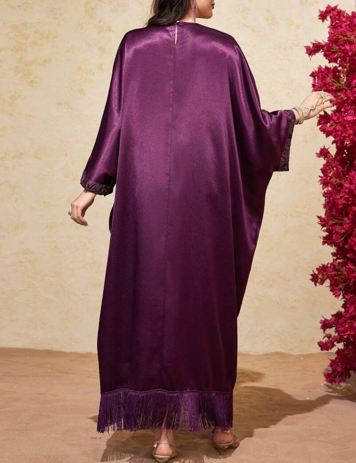 Shein maxi ruha, lila