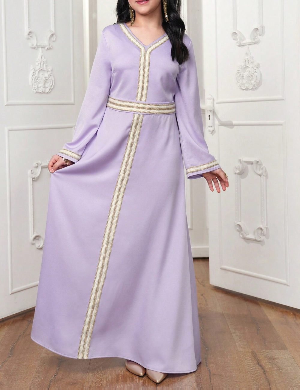 Shein maxiruha, lila