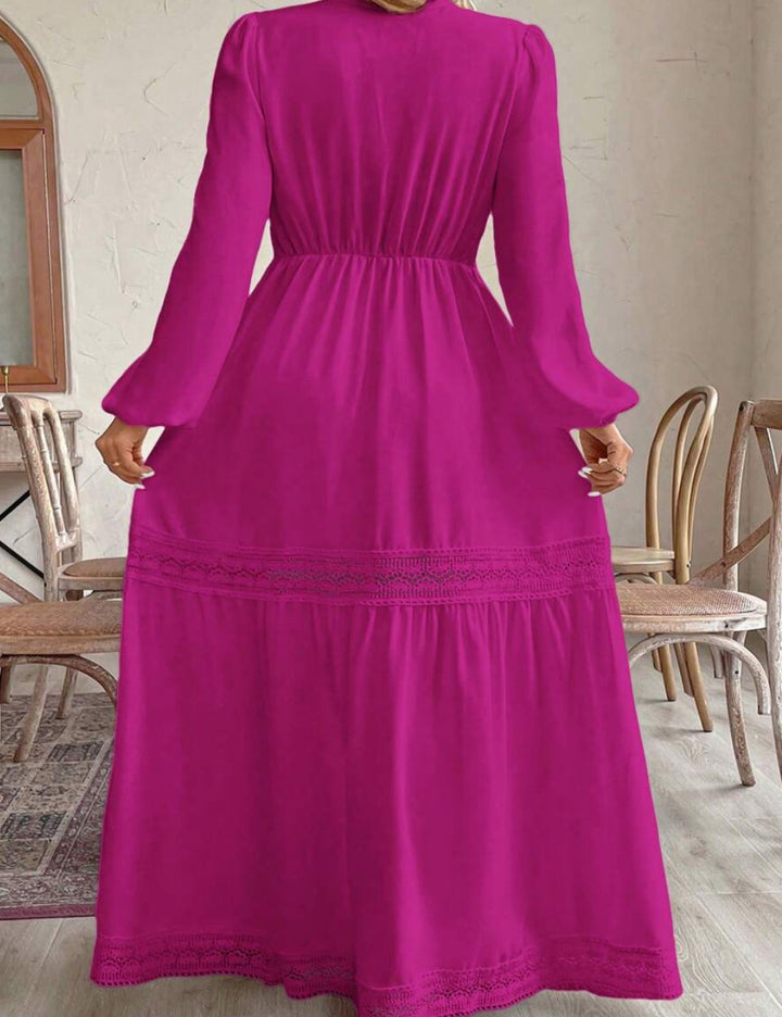 Shein maxi ruha, lila