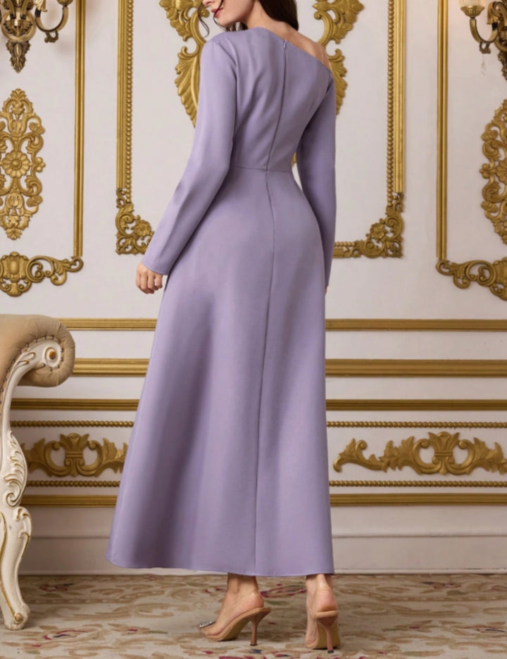 Shein maxi ruha, lila