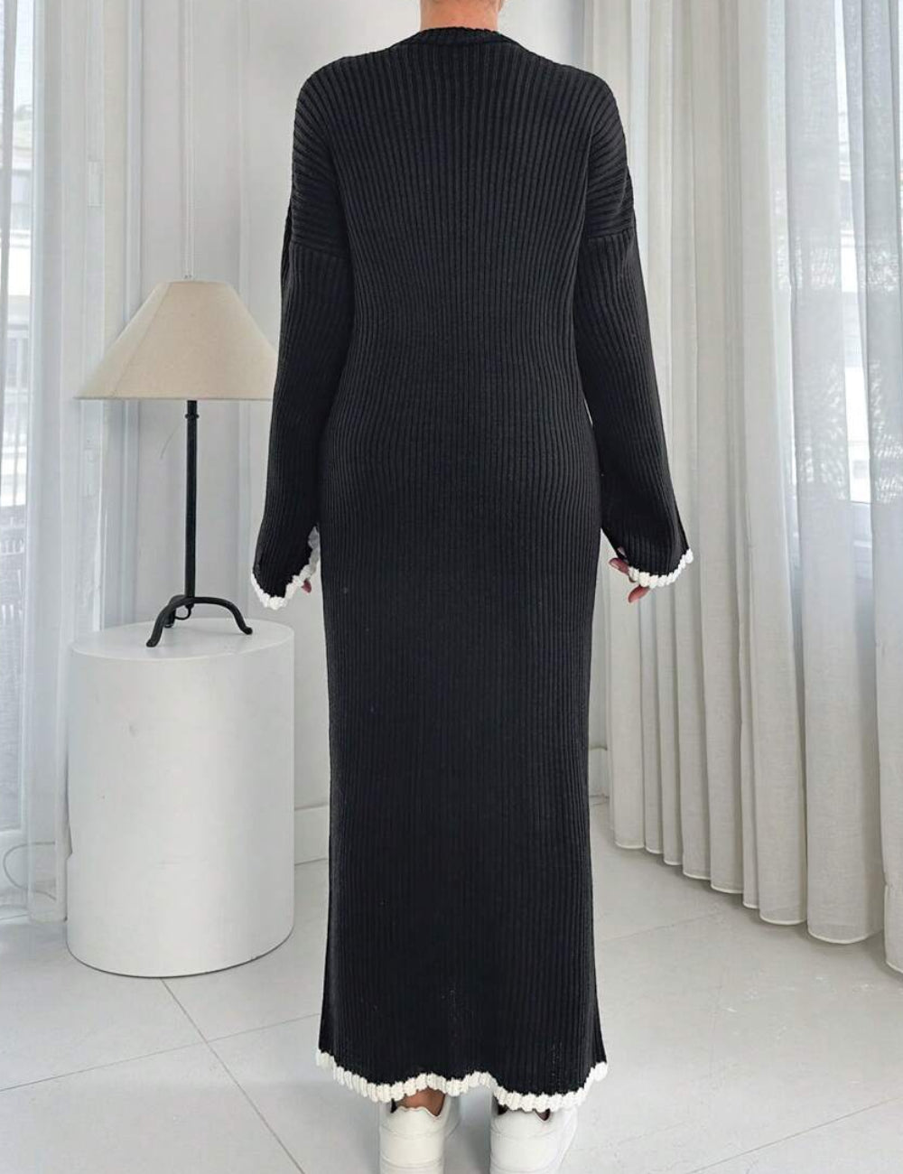 Rochie maxi Shein, negru