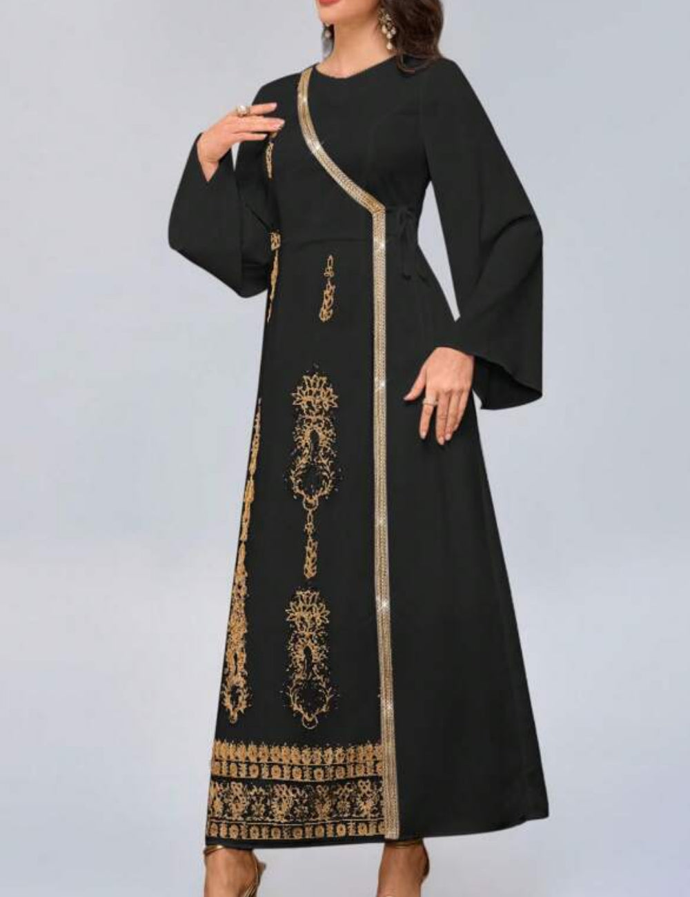 Shein maxiruha, fekete