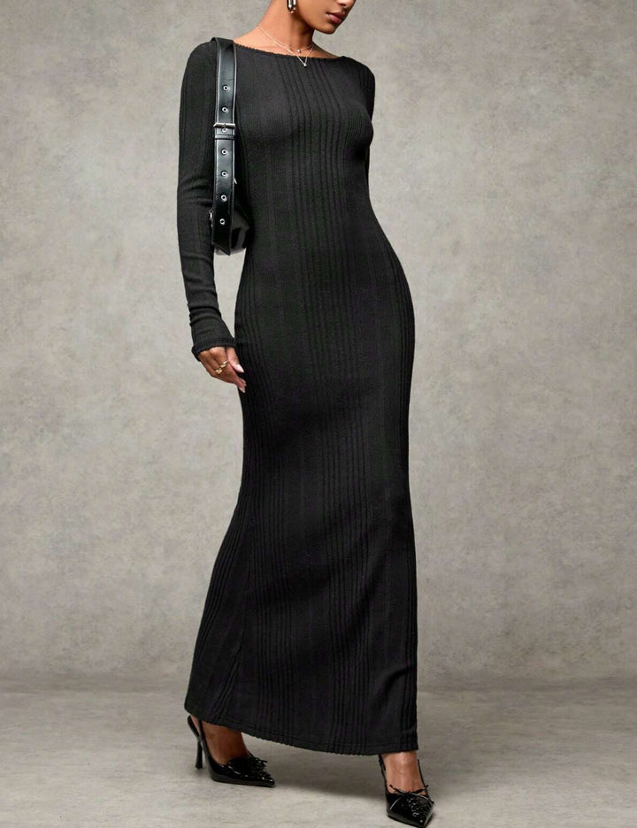 Shein maxiruha, fekete