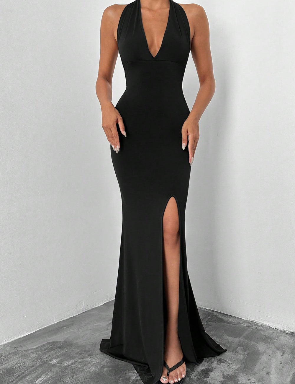 Rochie maxi Shein, negru