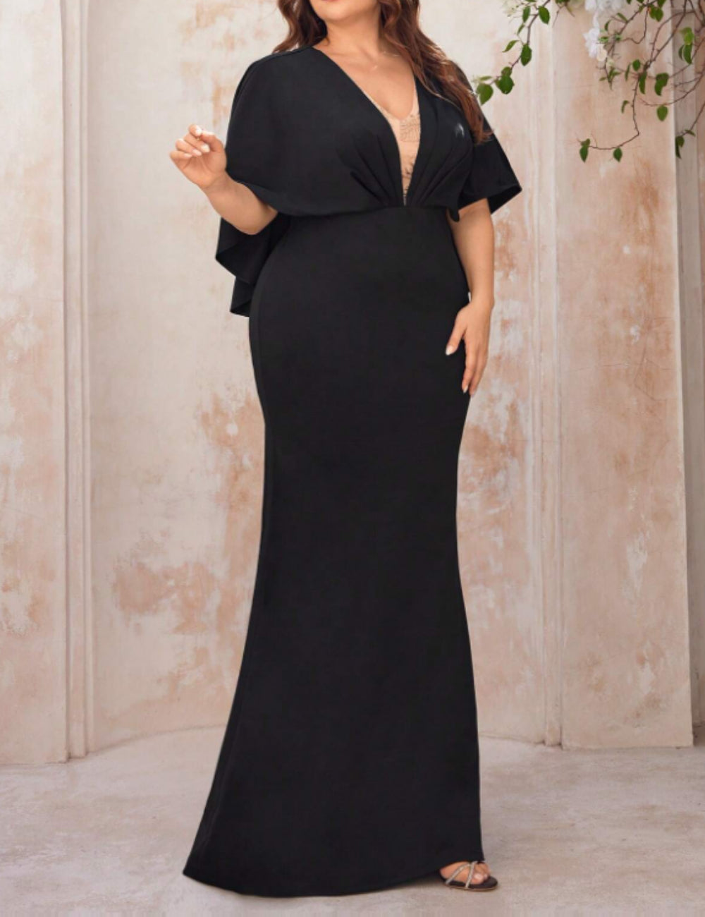 Shein Curve+ maxiruha, fekete