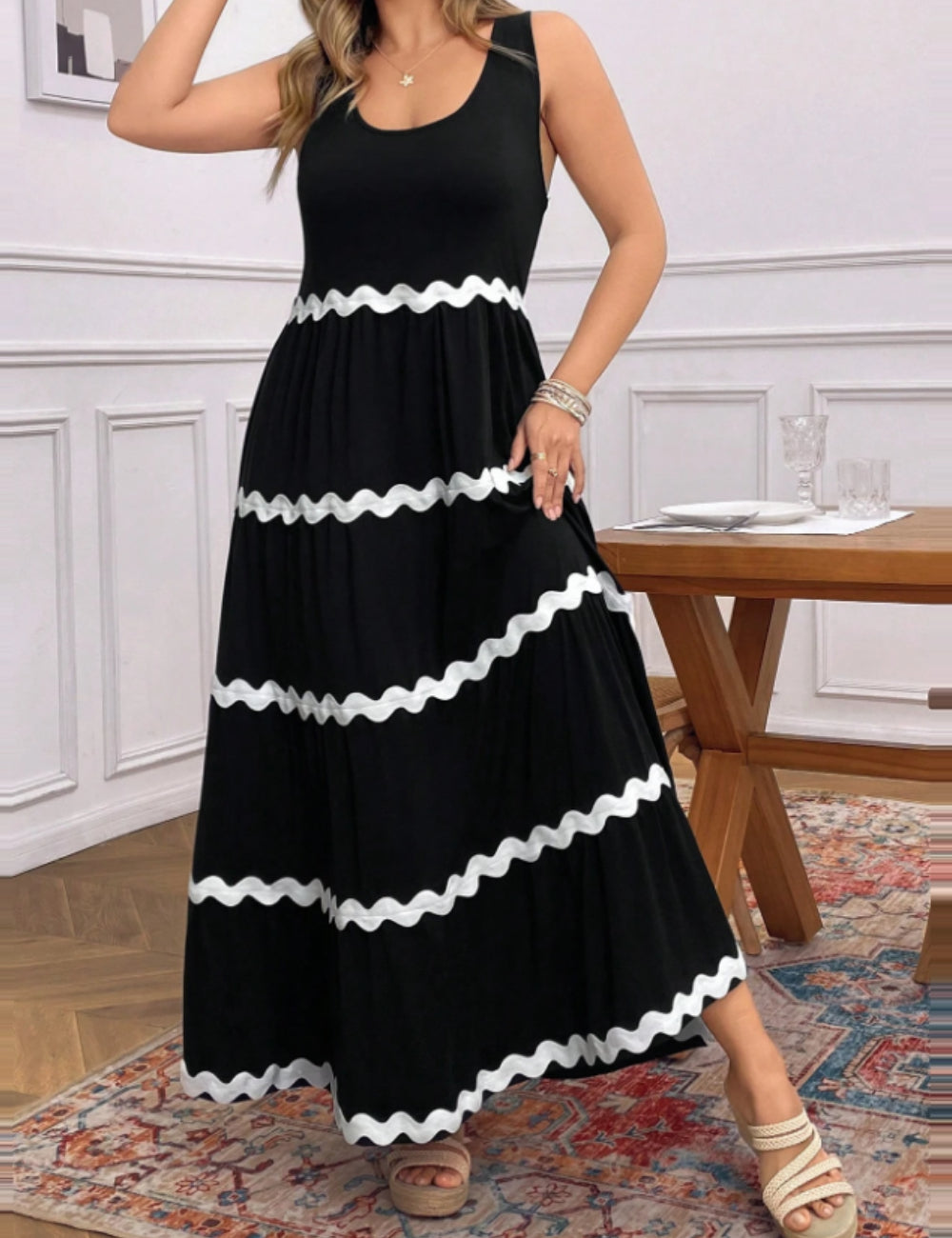 Shein Curve+ maxiruha, fekete