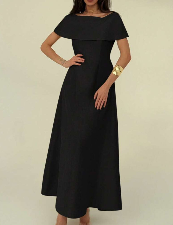 SHEIN maxi ruha, fekete
