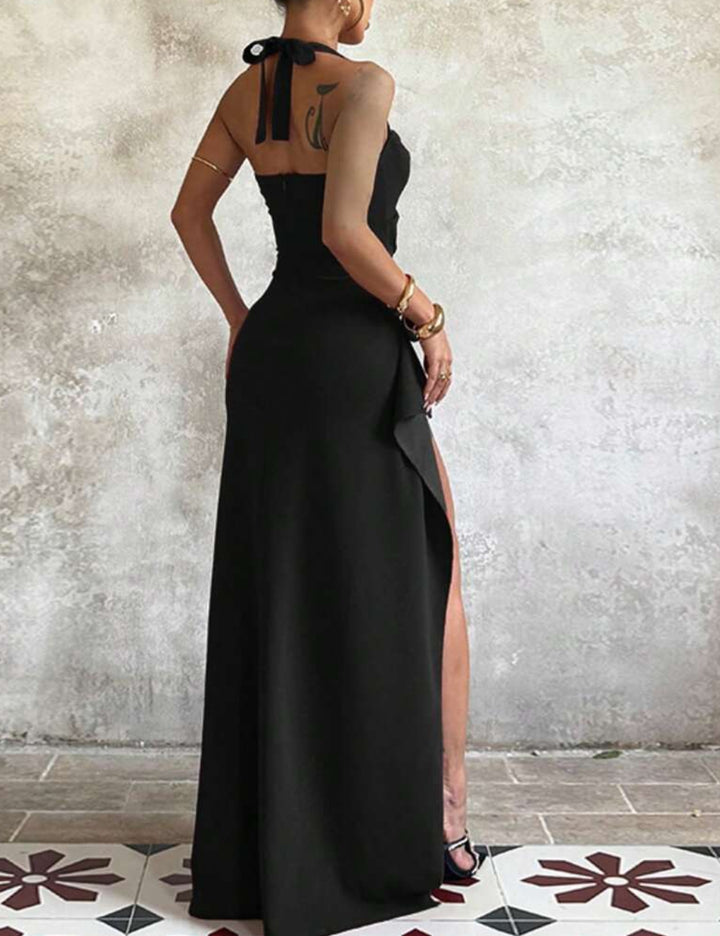 Shein maxi ruha, fekete