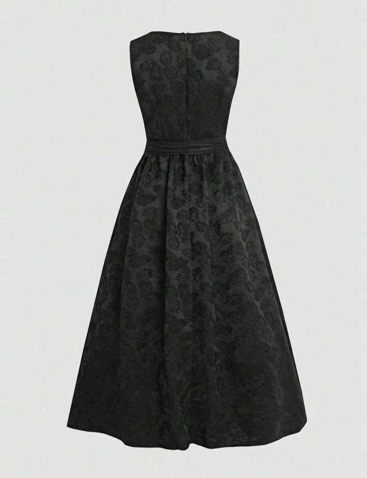 Shein maxi ruha, fekete