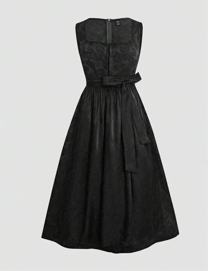Shein maxi ruha, fekete