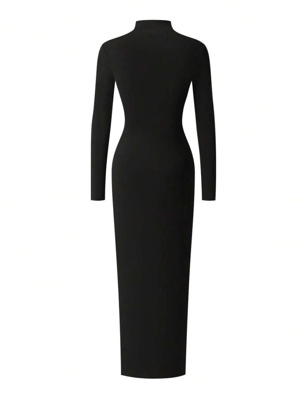 Shein maxi ruha, fekete