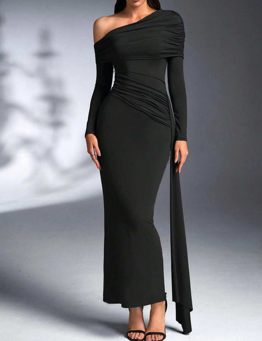 Rochie maxi SHEIN, negru