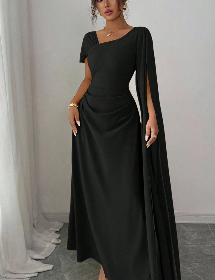 Shein maxi ruha, fekete