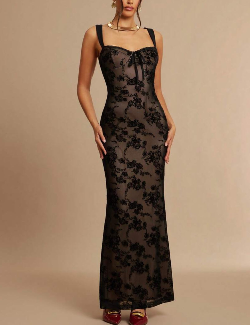 Rochie maxi Shein, negru