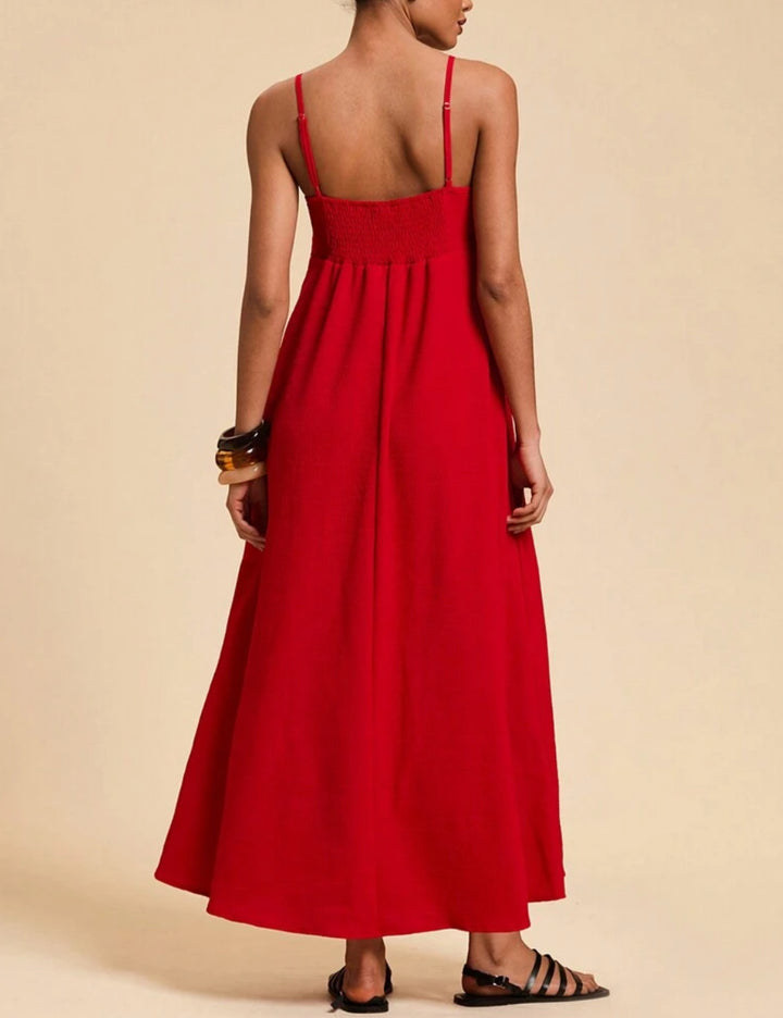 Rochie maxi Shein, roșu