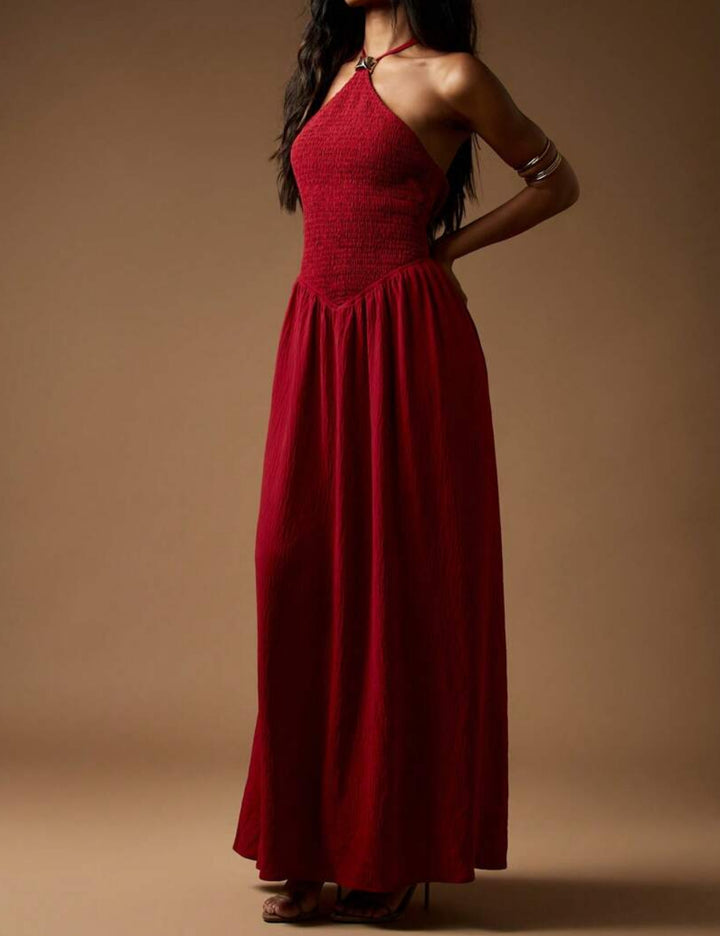 Rochie maxi Shein Missguided, roșu
