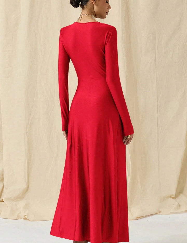 Rochie maxi Shein, roșu
