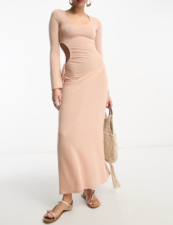 ASOS maxi ruha, rózsaszín