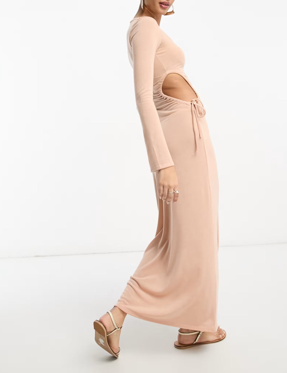 ASOS maxi ruha, rózsaszín