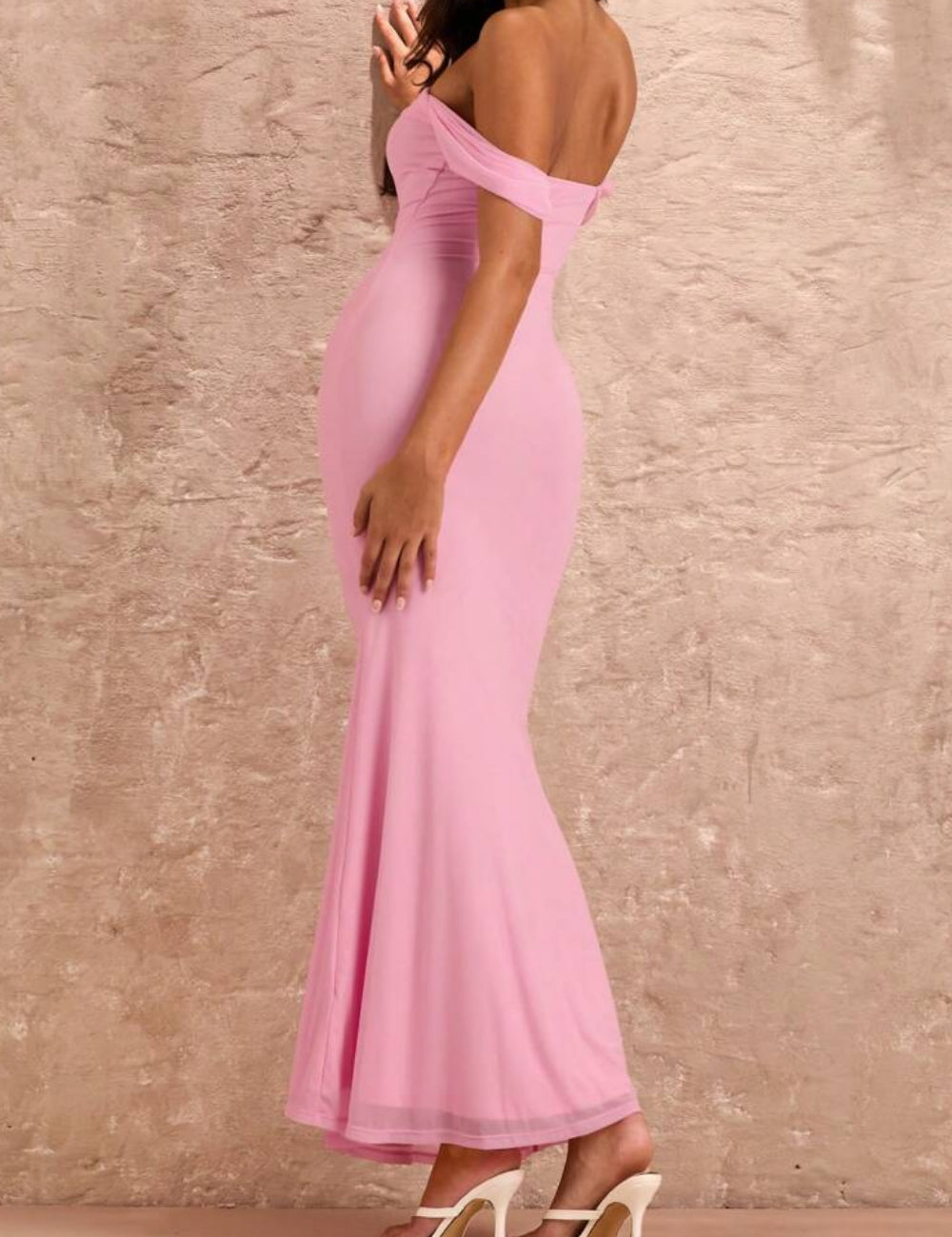 Rochie maxi Shein, roz