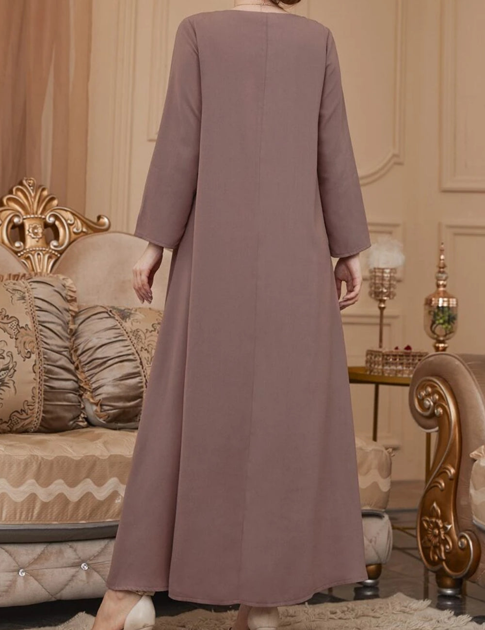 Rochie maxi Shein, roz