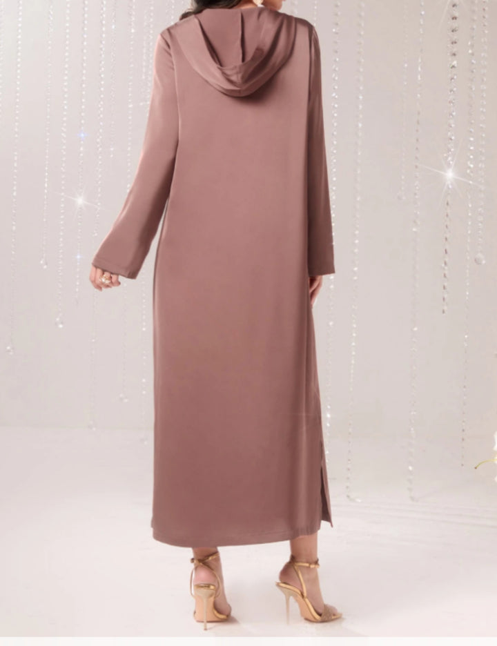 Shein maxi ruha, rózsaszín