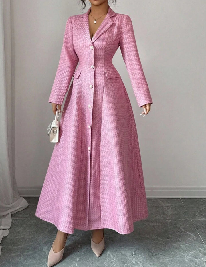 Shein maxi ruha, rózsaszín