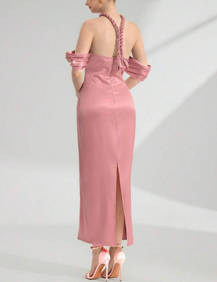 Rochie maxi Shein, roz