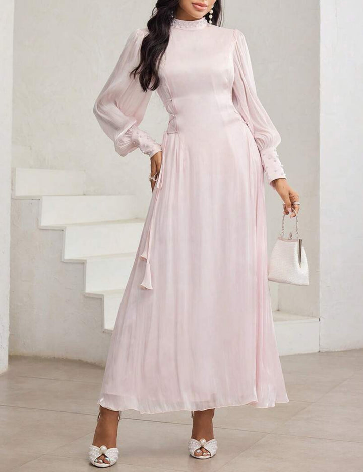Shein maxi ruha, rózsaszín