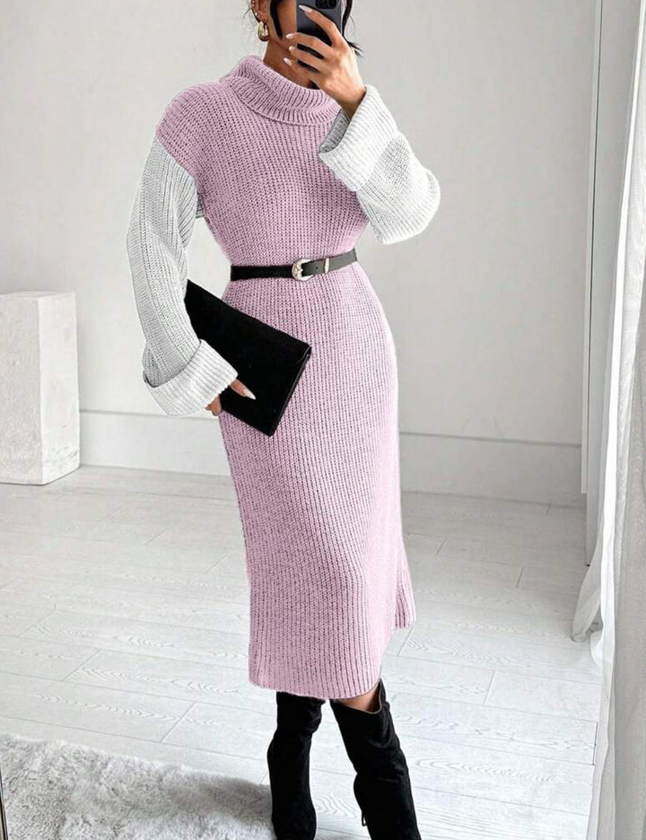Shein maxi ruha, rózsaszín