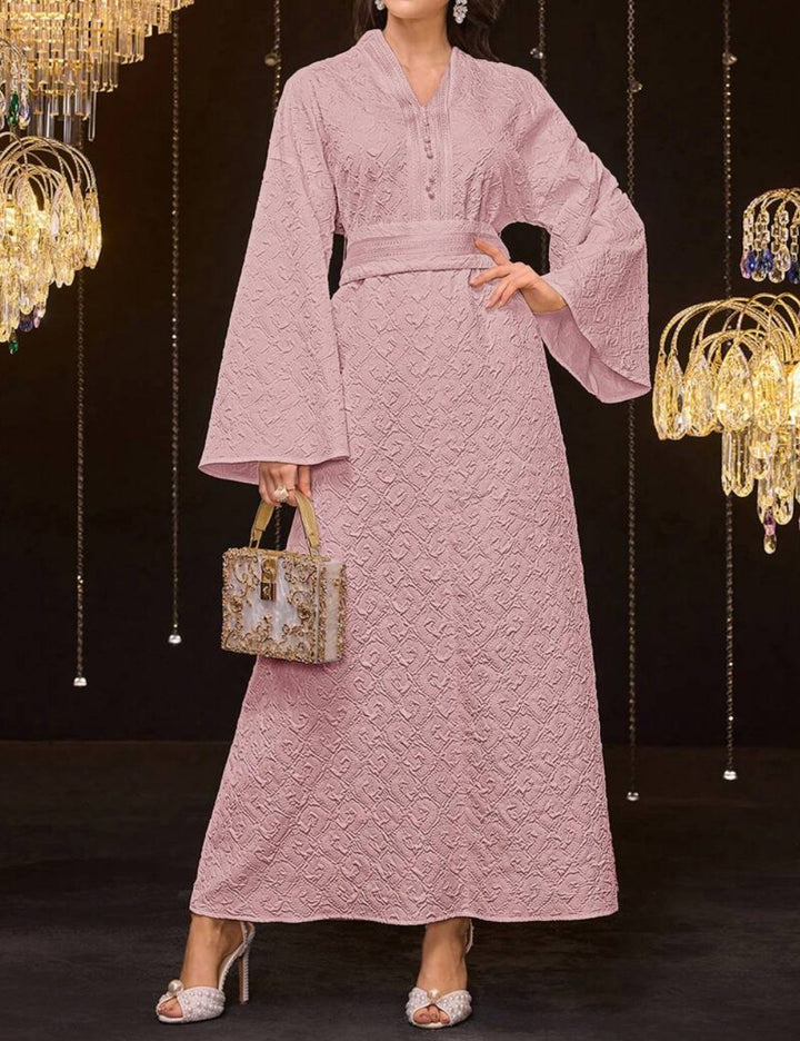 Shein maxi ruha, rózsaszín