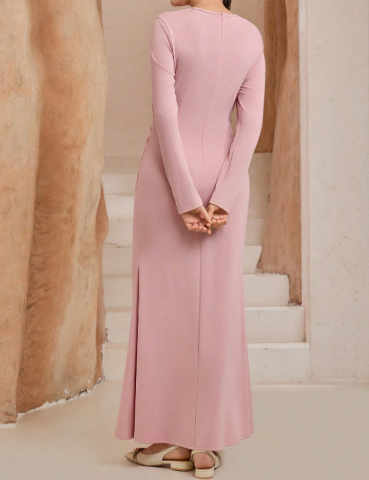 Rochie maxi Shein, roz