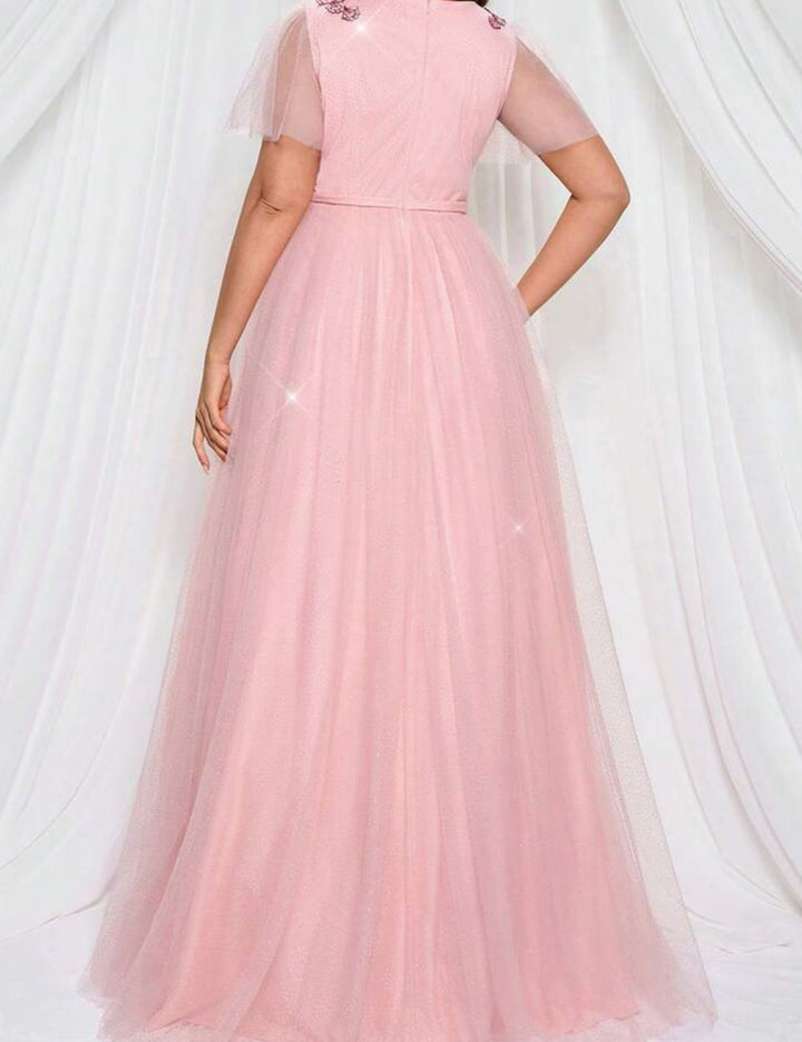 Rochie maxi Shein, roz