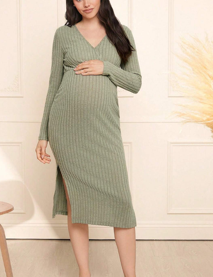 Rochie maxi Shein, verde